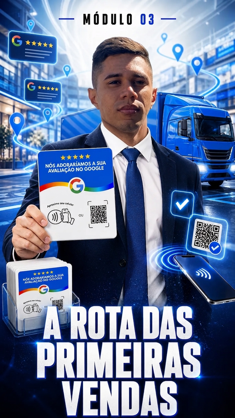 A rota das primeiras vendas